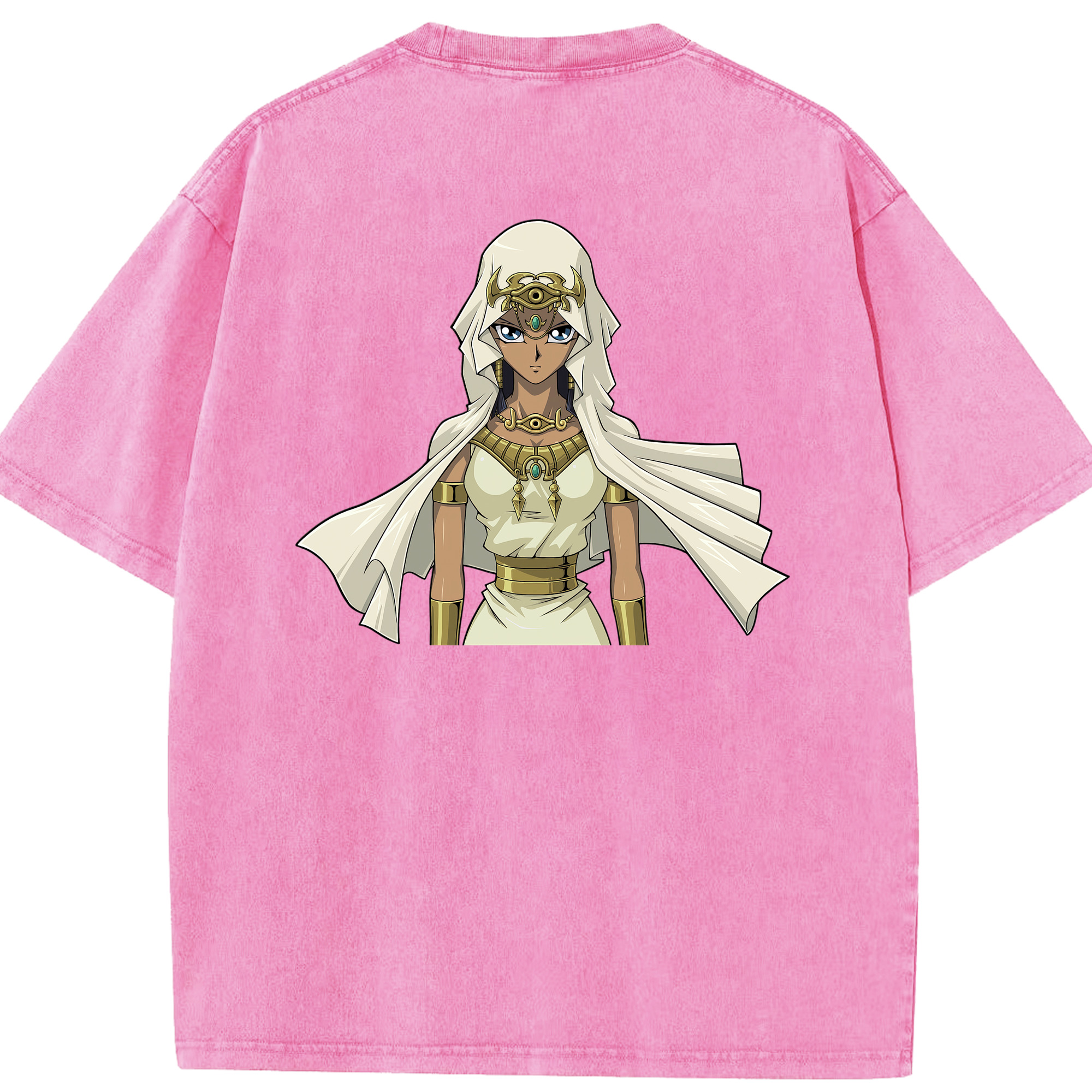 （画像用） 遊☆戯☆王 Yu-Gi-Oh! 綿100% ヴィンテージ風 半袖Tシャツ（背面プリント）